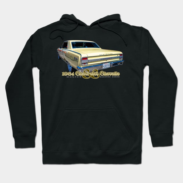 1964 Chevrolet Chevelle Malibu SS Hardtop Coupe Hoodie by Gestalt Imagery